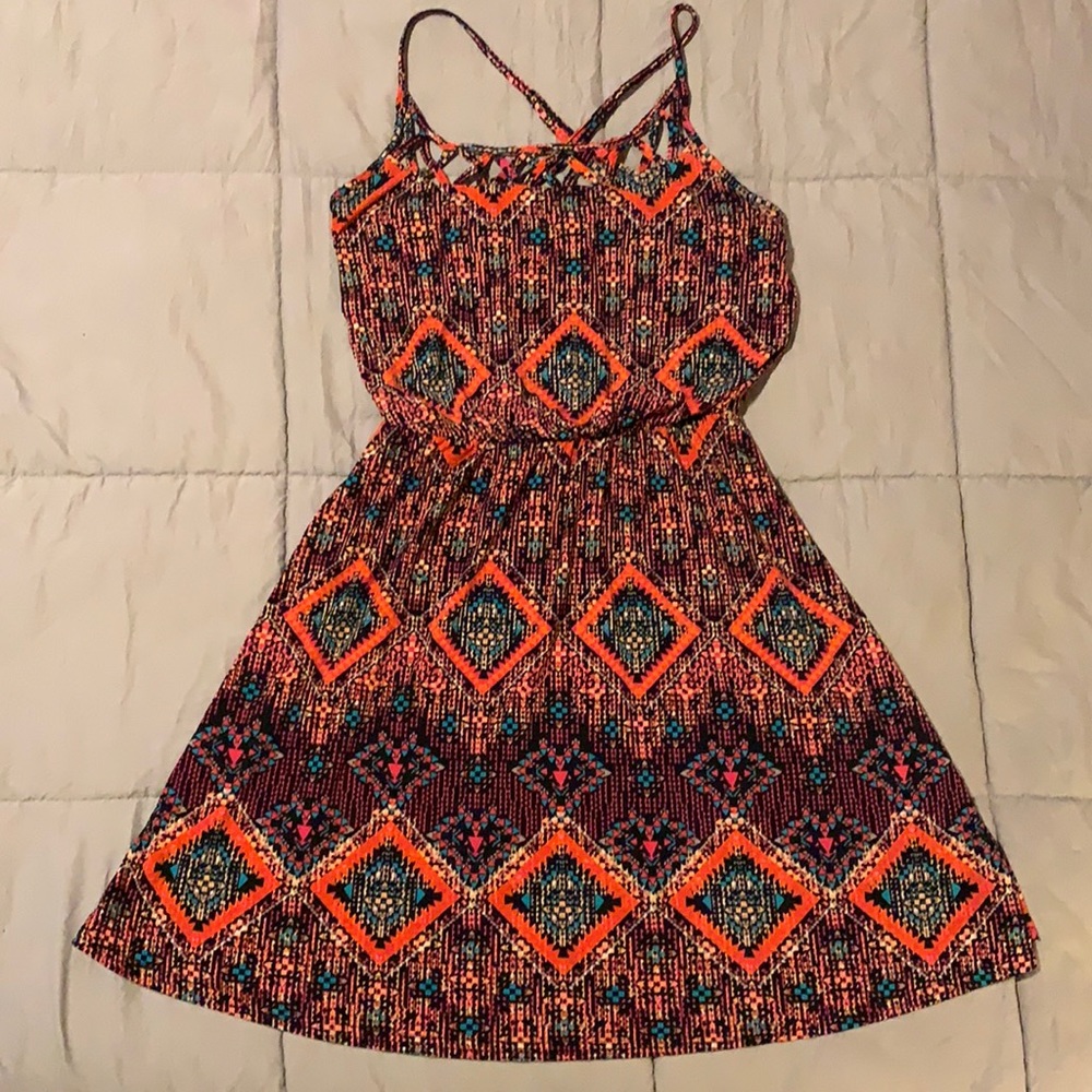 Maurices Aztec Print Dress